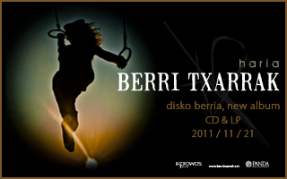 Haria, nuevo trabajo de Berri Txarrak