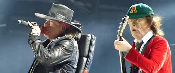 Primer concierto de AC/DC con Axl Rose