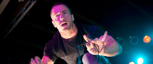 Greg Puciato en el estudio con Steve Evetts