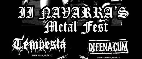 ¡Se acerca el II Navarra’s Metal Fest!