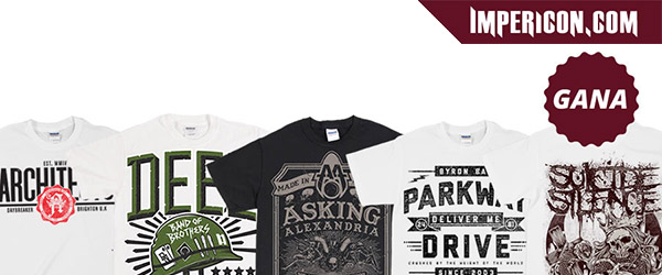 Sorteamos camisetas de Parkway Drive, Suicide Silence...