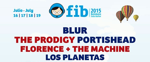 Previa: FIB 2015 (Benicàssim, 16-19 de julio)