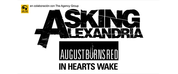 Gira de Asking Alexandria + August Burns Red + In Hearts Wake