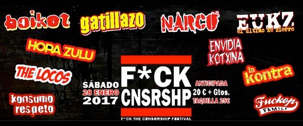 Crónica del F*ck Cnsrshp Festival, Alicante