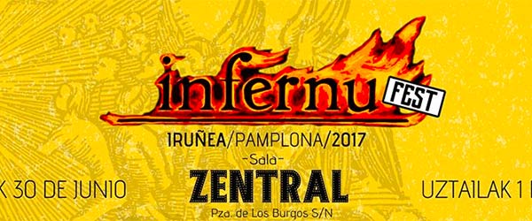 Infernu Fest, 30 de junio y 1 de julio en Pamplona / Iruña