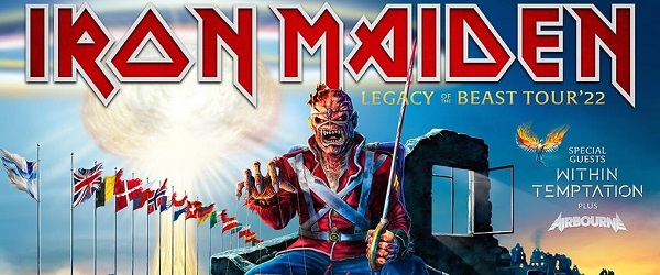 Nueva fecha para el concierto de Iron Maiden en Barcelona