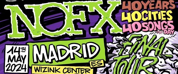 A la venta las entradas del último concierto de NOFX en España