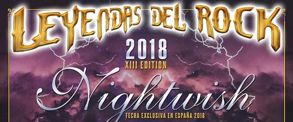 Nightwish, Devildriver y más, en el Leyendas del Rock '18