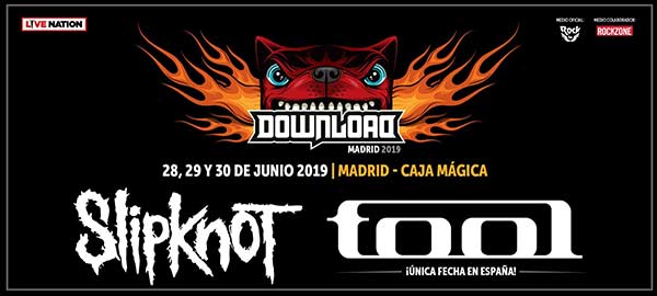 El Download Fest 2019 confirma a Tool y Slipknot