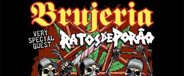 Crónica: Brujeria + Ratos de Porão en Rock City, Valencia