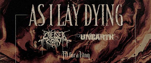 As I Lay Dying nos visitarán en octubre bien acompañados