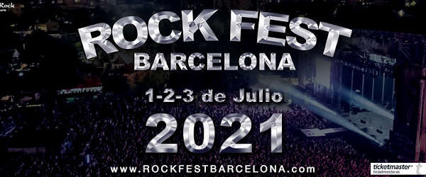 El Rock Fest Barcelona anuncia su cartel para 2021