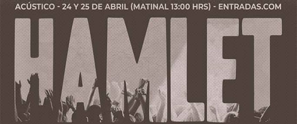 [Crónica] 24.04 - Hamlet en Teatro Muñoz Seca, Madrid