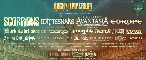 El Rock Imperium Festival anuncia nuevas bandas para su próxima edición