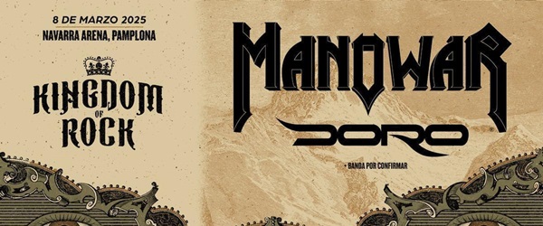 Confirmados Manowar en España en 2025